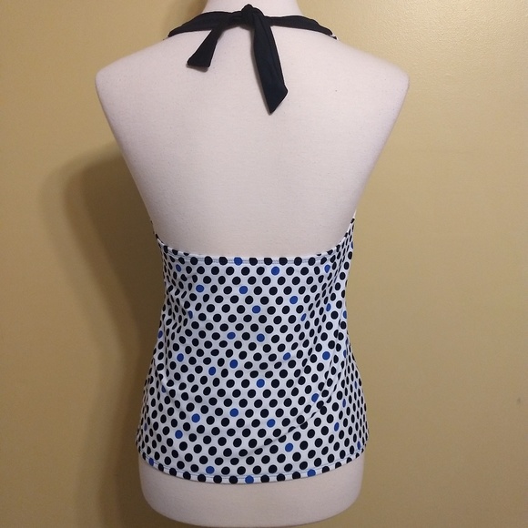 Eco Swim polka dot tankini top size 10 *5 - Picture 5 of 5